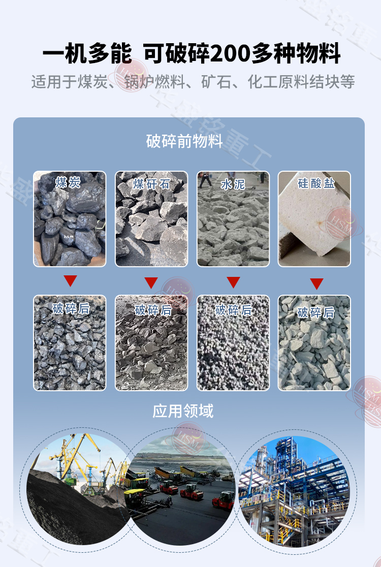 瓷磚廠破碎機適用物料